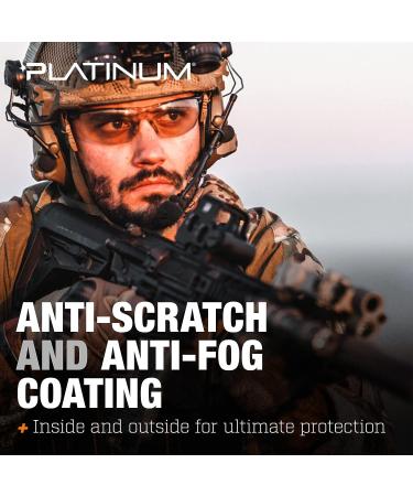 Bolle GUNFIRE 2.0 Ballistic Glasses Kit - Protective Eyewear for Superior Safety - Buy Online on GoSupps.com
