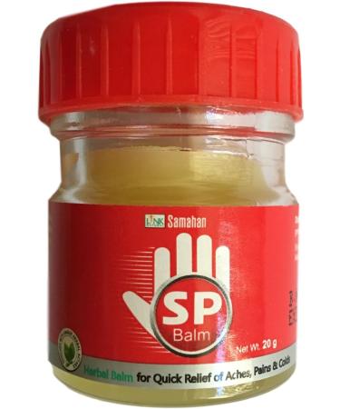 Samahan Herbal Balm - Natural Relief for Aches Cramps Joint & Muscle Pains - 2 Count - Buy Online on GoSupps.com