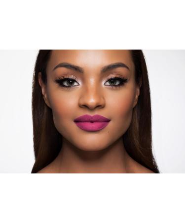 Buy ella+mila Agent Provocateur Velvet Matte Liquid Lipstick - Deep Berry | Lightweight Long Lasting Vegan & Cruelty-Free | International Shipping - Buy Online on GoSupps.com