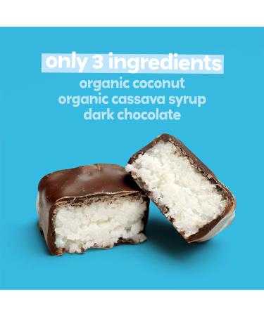 UNREAL Dark Chocolate Coconut Bars - Certified Vegan, Gluten Free, Fair Trade, Non-GMO - 3g Sugar, No Sugar Alcohols or Soy - 2 Bags - Buy Online on GoSupps.com