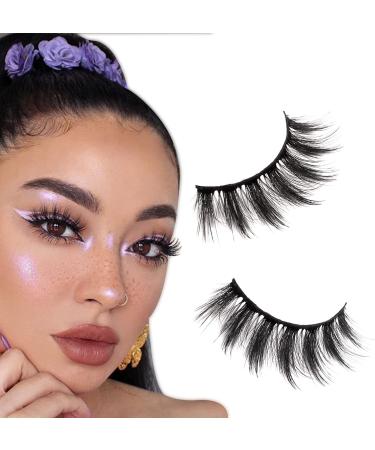 Shop 3D Dramatic False Eyelashes - 5 Pairs of Fluffy Voluminous Reusable Strip Lashes | Glowing Win - Buy Online on GoSupps.com