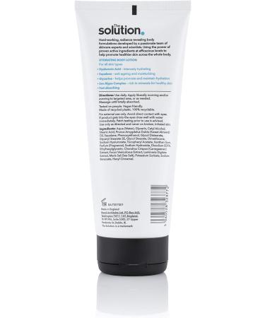 The Solution Hyaluronic Acid Hydrating Body Lotion 200ml Almond - 1 Pack - Buy Online on GoSupps.com