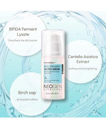 Neogen Real Ferment Micro Serum 30ml - Hydrating & Nourishing Skincare - Buy Online on GoSupps.com