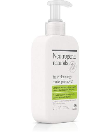 Neutrogena Naturals Fresh Cleansing + Makeup Remover 6 fl oz - Gentle Cleanser for All Skin Types - Buy Online on GoSupps.com