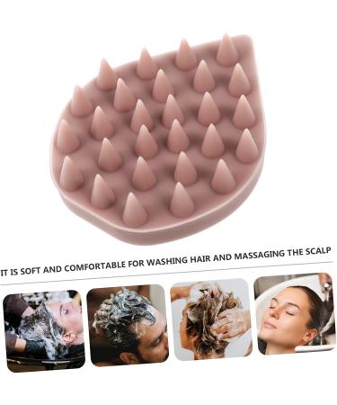 Beavorty 3 Pcs Bathing Brush Set | Portable Hairbrush & Scalp Massager | Shampoo Peeling & Hair Care Comb | Bathroom Cleaning Tools - Pink - Buy Online on GoSupps.com
