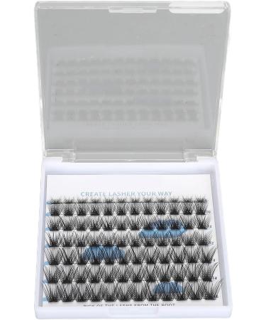 Eyelash Clusters Mixed Long Lasting Grip Lightweight D-curl Mixed Individual Lashes Fluffy Easy to Remove 8/10/12/14/16mm for Cosplay - Buy Online on GoSupps.com