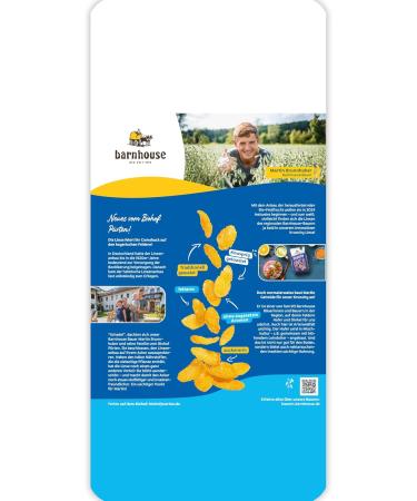  Barnhouse Barnhouse Cornflakes - 3 x 375g of organic corn flakes made using traditional methods - Buy Online on GoSupps.com