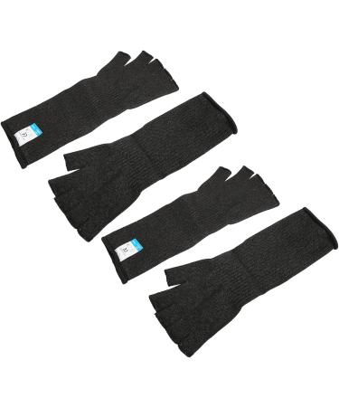 Buy Verdant Touch Safe Protector - Level 5 Cut-Resistant Safety Cuffs with Finger Holes 40 cm Length Multi-Colored 2 Pairs | International Shipping Available - Buy Online on GoSupps.com