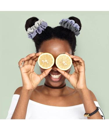 24-Piece Women's Hair Scrunchies Set | Elastic Hair Ties for Girls | Jumbo & Soft | Classic Colors | Multi Materials - Buy Online on GoSupps.com