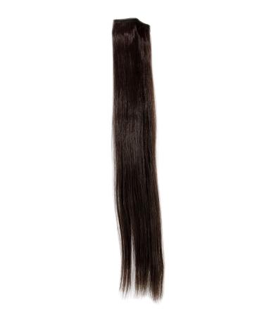 WIG ME UP - Wide extension with 2 clips strand hair extension hairpiece highlight straight 45cm / 18inch brown YZF-P2S18-6 brown (6)