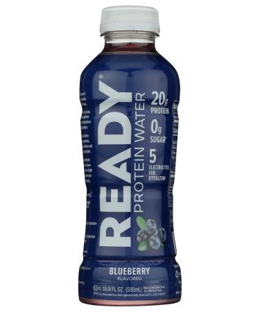 Come Ready Protein Water Blueberry Blue 16.9 Fluid Ounce