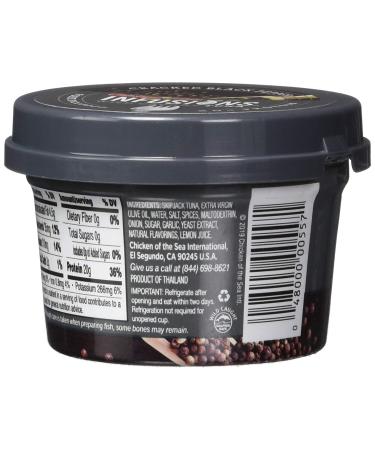 Chicken of the Sea Infusions Wild Caught Tuna with Cracked Black Pepper - 2.8 oz - Buy Online on GoSupps.com