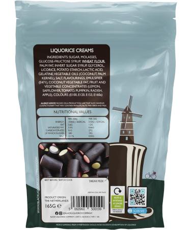 Black Liquorice Company - Dutch Liquorice Creams 3 x 165g - Buy Online on GoSupps.com