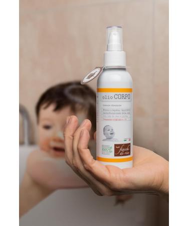  Fiocchi di riso Rice Flakes - BODY Oil - 140 ml - NEWBORN HYDRATION - Fast-absorbing moisturizing lotion that nourishes newborn skin while preserving its hydrolipidic film. Recycled packaging - Buy Online on GoSupps.com