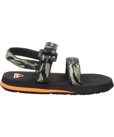 Quiksilver Boy's Monkey Caged Sports Sandals - Green/Black - Size 9 UK - Buy Online on GoSupps.com