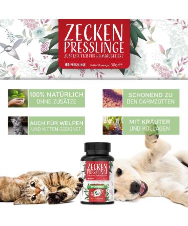 Nature Animal 2x Tick Protection for Dogs & Cats - Natural & Effective Immediate Defense - 2 Pack - Buy Online on GoSupps.com