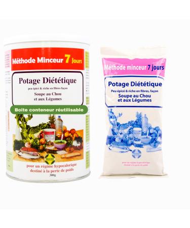 Annedelona 28 Cabbage Soups Green Mate Rich in Protein Fiber Fat Free Weight Loss Burn Excess (1 x 300 g)