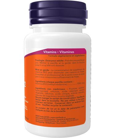 Now Foods Brain B-12 Methyl form 1000mcg 100Loz - Buy Online on GoSupps.com