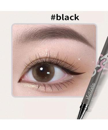 Eyeliner Pen Double Tip Eyelash Liner Pencil Waterproof Liquid Eyeliner Pen for Women Makeup and Adults Anulely - Buy Online on GoSupps.com