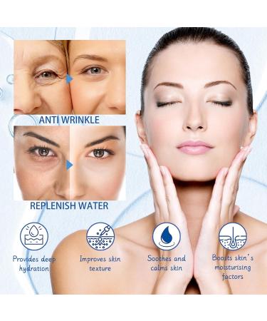 Hyaluronic Acid Plus Vitamin C Serum For Face Nicotinamide & Vitamin E Contained Face Serum For Women Hydrating & Anti Aging Serum Skincare For Facial Moisturiser Dull & Dry Skin - Buy Online on GoSupps.com