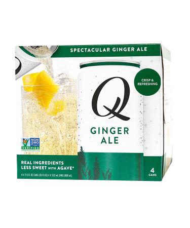 Q Mixers Ginger Ale Premium Cocktail Mixer - 7.5 oz (12 Cans) - Buy Online on GoSupps.com