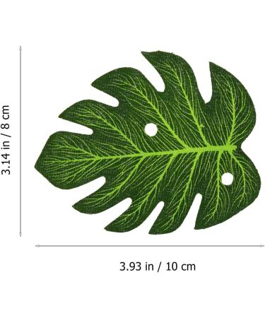 ULTECHNOVO 60pcs Monstera Greenery Wedding Decor Mini Palm Tree Cupcake Toppers - Buy Online on GoSupps.com