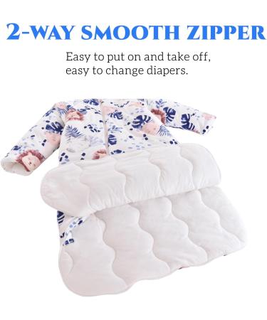 Chilsuessy Baby Sleeping Bag with Detachable Sleeves 3.5 Tog - Forest Lion Design | Winter Toddler Wearable Blanket for Kids 2-4 Years - Buy Online on GoSupps.com