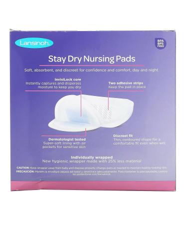 Lansinoh Ultra Soft Nursing Pads - 108 Count Pack | Best Nursing Pads for Comfort & Leak Protection - Buy Online Internationally - Buy Online on GoSupps.com