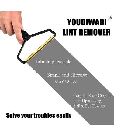 Lint Remover Pet Hair Epilator Shaver Tool for Clothing & Carpet - Black - Buy Online on GoSupps.com