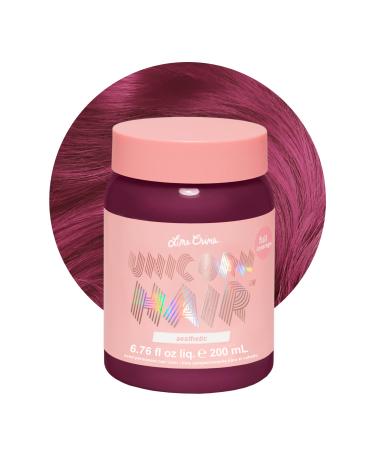 Lime Crime Unicorn Hair Dye Full Coverage  Aesthetic (Mauve) - Vegan and Cruelty Free Semi-Permanent Hair Color Conditions & Moisturizes - Temporary Mauve Hair Dye With Sugary Citrus Vanilla Scent