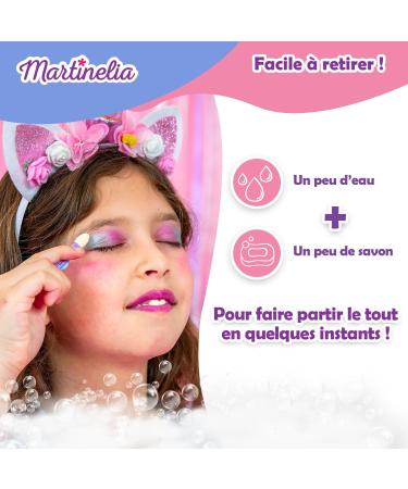 MARTINELIA - Unicorn Gloss For Kids - Flavored Lip Gloss For Girls - Non-Toxic Kids Makeup - Random Strawberry or Blueberry Model - 1 unit - Buy Online on GoSupps.com