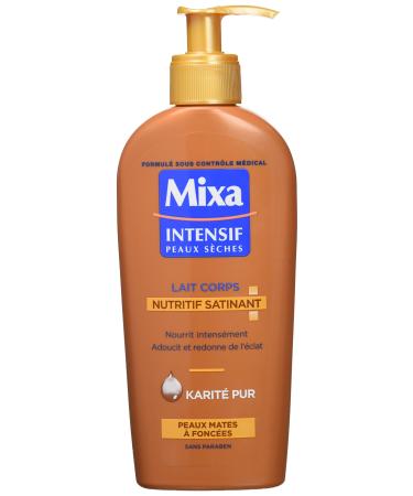 Mixa Intensive Dry Skin Silky Nutritive Body Milk with Shea Butter for Matte to Dark Skin 250 ml