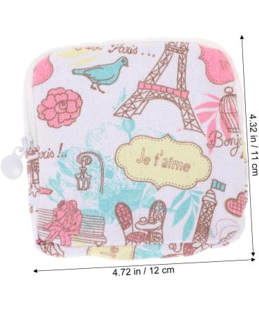 DOITOOL Holder Tampon Bag Travel Set - Large Storage Bag for Women, Cartoon Wallet Design - Ideal for Napkins, Cosmetics, and Nursing Towels - Buy Online on GoSupps.com