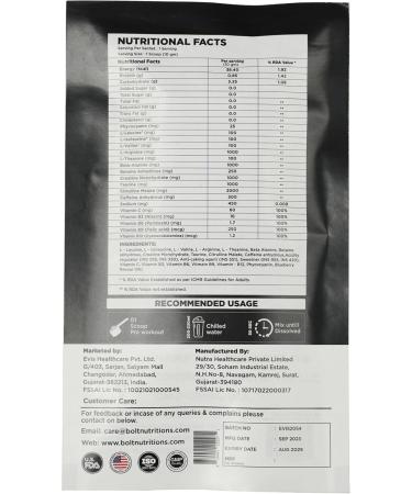 Buy Pre Workout - 10 GM | Boost Energy & Performance | International Shipping Available - Buy Online on GoSupps.com