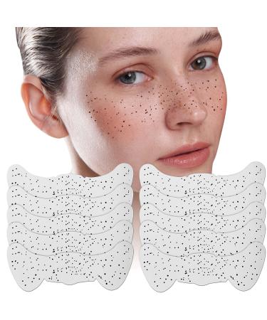 Fake Freckles, 10 PCS Waterproof Freckles Patches, Face Temporary Tattoo Patches with Natural Looking, Makeup Accessories for Festival and Party 10 Count (Pack of 1)A