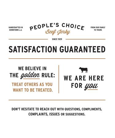 People's Choice Beef Jerky - Old Fashioned Hot & Spicy - Sugar Free  Low Carb  Keto-Friendly High Protein Snack - 16oz - Buy Online on GoSupps.com