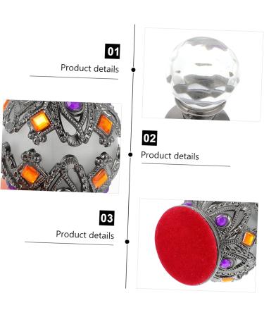 POPETPOP Perfume Bottle Cosmetic Spray Bottle Cosmetic Dispenser Essential Oil Spray Bottle Facial Cleanser Vial Cosmetic Pump Dispenser Essential Oil Bottle Travel Antique Glass Crystal - Buy Online on GoSupps.com