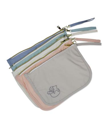 Diaper Bag Organizer Pouches by MOTHER LOAD Durable Nylon & Performance Mesh Vintage Pastels