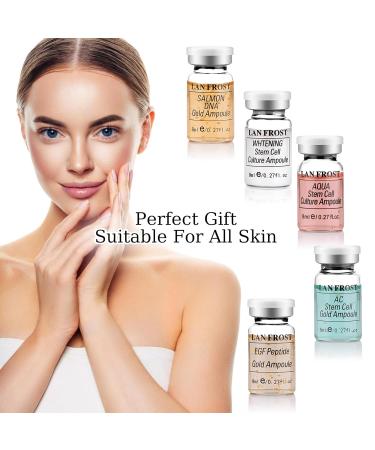 BB Facial Glow Starter Kit - Hyaluronic Acid Serum Ampoules Hydrating Intensive Treatment Kit for Face Care 0.27oz 6 Vials - Buy Online on GoSupps.com