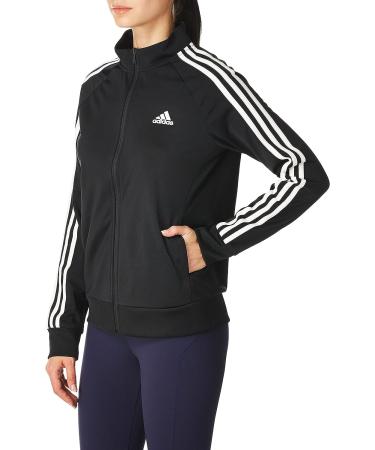 adidas Women's Essentials Warm-Up Track Top - Black | Size Large - Buy Online on GoSupps.com