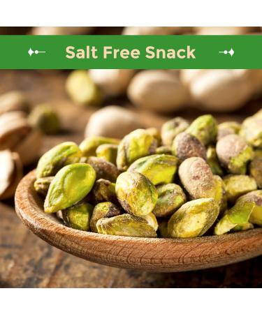 Sincerely Nuts Roasted Unsalted Pistachio Kernels | No Shell Healthy Snack | 1lb Pack | Low Sodium, Vegan, Kosher, Gluten-Free - Buy Online on GoSupps.com
