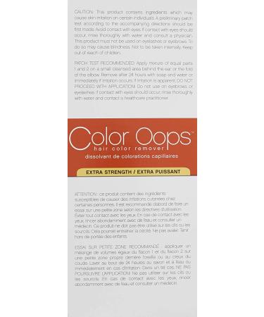 Color Oops Extra Strength Color Remover - Developlus - Buy Online on GoSupps.com