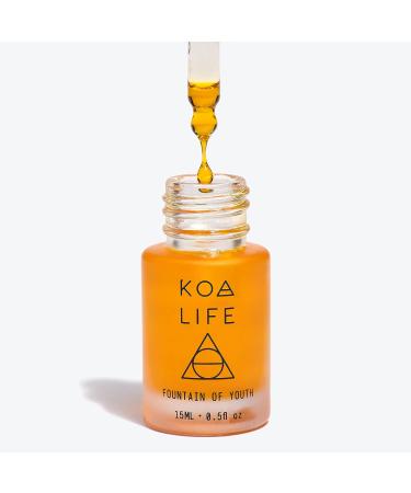 KOA LIFE Anti-Aging Rosehip Face Oil | Doctor-Formulated, Organic, Vegan, Made in USA | Cruelty & Chemical Free Fountain of Youth Formula - Buy Online on GoSupps.com
