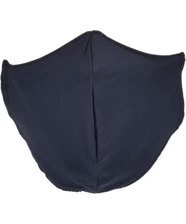 styleBREAKER Unisex Dark Blue Cotton Fabric Mask - Double Layer Reusable & Washable Community Mask 08040005 - Buy Online on GoSupps.com