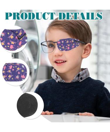 Eye Patches for Glasses - 10 Pcs Colorful Light Blocking Reusable Designs for Lazy Eye & Amblyopia - Buy Online on GoSupps.com