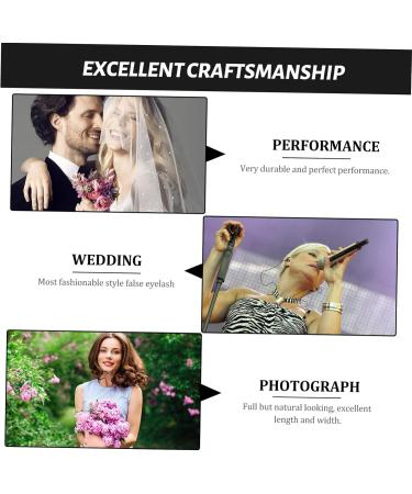 minkissy 18 Pairs Halloween False Eyelashes Long False Eye Lashes Vivid Eyelashes Party Eyelashes Women False Eyelash Reusable Artificial Eyelashes Unique Imported Fiber Miss Decorate - Buy Online on GoSupps.com