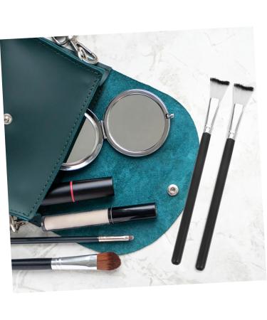 Healeved 3pcs Fish Tail Brush Makeup Brushes Portable Nose Brush Contour Brush Nose Shadow Brush Fiber Wool - Buy Online on GoSupps.com