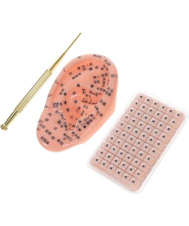 Healeved Sticker Sets Auricular Tools Household Tools Model Kits Ear Stickers Ear Acupoint Stickers Ear Self-Caring Patches Cave Pen Care Silicone Pe Aluminum Alloy Acupoint Pressure Massage Tools Assorted Colorx2pcs 10x6x0.6cmx2pcs - Buy Online on GoSupps.com