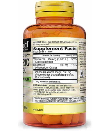 Turmeric Complex with Vitamin D3 & Magnesium: Powerful Immune Support Formula - Buy Online on GoSupps.com