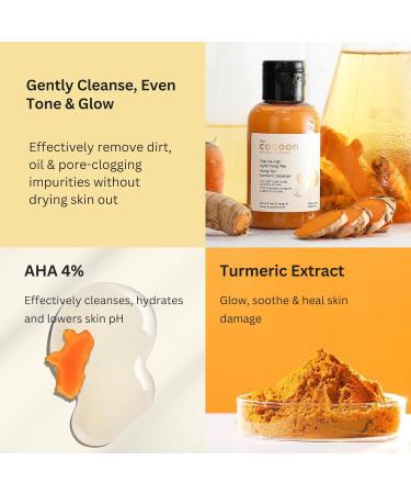 Cocoon Hung Yen Turmeric Cleanser - Natural Skin Brightening Face Wash (4.73 fl oz) | Shop Worldwide - Buy Online on GoSupps.com